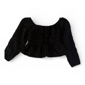 Black Long Sleeve Blouse